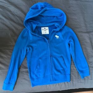 Kids Abercrombie & Fitch Lightweight Zip up Hoodie Sz 7/8 New Without Tag!